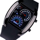 LED Backlight Military Wrist Watch Sport Meter Dial Watches for Men Holiday Gift