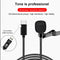 Lavalier Condenser Microphone Windproof Type-C Interface Gift With Usb Adapter
