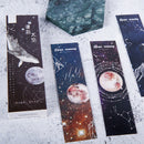 30pcs/lot Roaming space Paper bookmarks stationery book holder message card JC3C