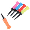 1PC Golf Elastic Tee soft rubber elastic ball nail limit resistance ball tee Bj