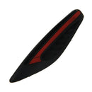4 Pcs Auto Car Black Red Rubber Front Rear Door Protector Stickers