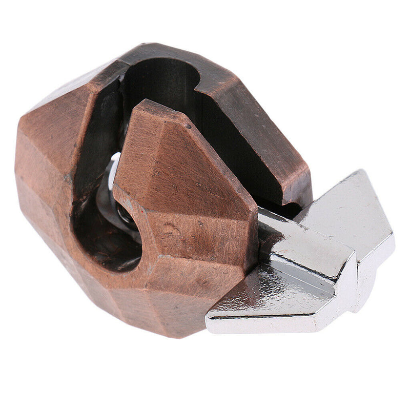 Shell Lock Puzzle Metal Brain Teaser Intelligence Game for Adults Children
