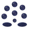 High Quality 9pcs/set Alto Tenor Soprano Saxophone Sax key buttons inlays A