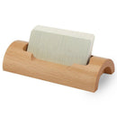 Single Pocket Landscape Business Card Holder, Wooden Personalized Business