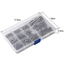 440pcs/Set M3 Screws Nuts Kits Set Stainless Steel Hex Head Socket Screws a
