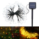 Solar light string 30led moon decoration outdoor Christmas tree courtyard l