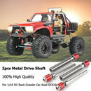 2Pcs Front Rear Drive Shaft Drive Axle For 1/10 Rc Rock Crawler Car Axial S
