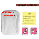 Baby Inflatable Patted Pad Water Ice Mat Cushion w/ Inflator (Geometric)