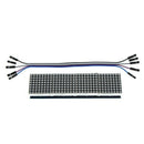 4 in 1 Dot Matrix MCU LED Display Modules DIY Set for Arduino 5 PC connecti U5J4