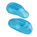 2PCS Blue Clear Silicone Ear Cover Hair Dye Shield Protect Salon Color  A