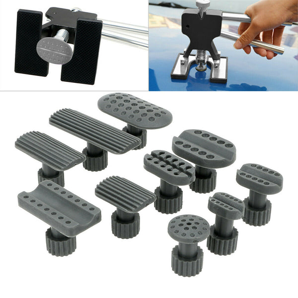 10PCS Car Body Hammer Glue Puller Tabs Lifter Paintless Dent Repair Tool Kit