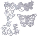 3pcs Metal Cutting Dies Stencils for DIY Scrapbooking Photo Album Butterfly
