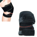 Black Sport Protective Gear Adjustable Knee Pads High Permeable Knee Support
