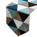Modern Geometric e-Pattern Table Runner - Polyester Fabric Table Top Decora