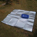 200x200cm Aluminum Foil Camping Blanket Picnic Beach Mat Cushion Folding Pad