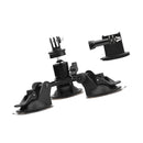 Car Triple Cup DSLR Camera Suction Cup Base Tripod + 360 Degree Rotating