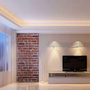 Self Adhesive Brick Wall Stickers Patterns DIY Home Living Room Decor(B)