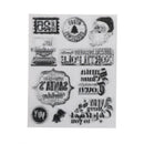 Christmas Santa Transparent Silicone Clear Stamp Scrapbook Emboss Album Decor MO