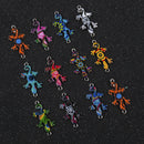 Gecko Charms/Pendant Random Color Connectors Accessory Jewellery DIY