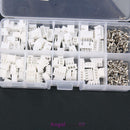 50pcs 2.54mm Kit in box Step Insulated Terminal Wire Connectors Adapter XH2P Kit