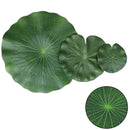 Pack Of 9 Artificial Floating Foam Lotus Leaves Water Lily Pads Ornaments Gr FT