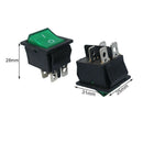 4 Pin Rocker Switch 16A 250V/ 20A 125V AC Electrical Equipment Switches P5D2