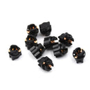 10X T5 Socket Twist Lock Instrument Panel Cluster Plug Dash Light Bulb N Gw