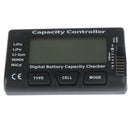 1Pc Digital battery capacity controller checker for NiMH Nicd LiPo LiFe Li-ionOZ