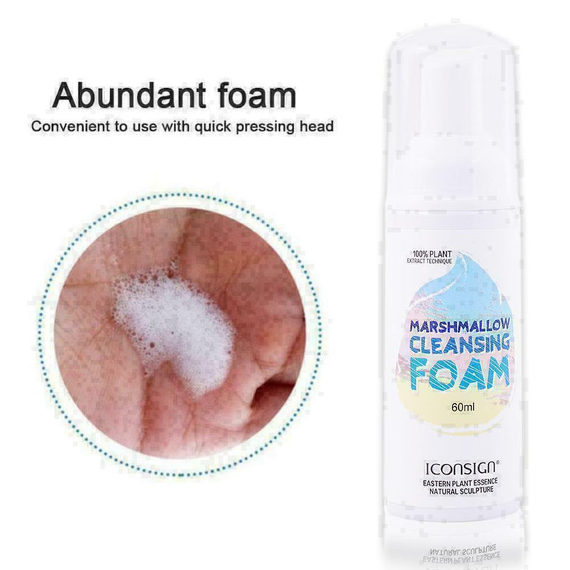 60ML False Eyelash Removal Remover Foam Cleaning Makeup Quick Hot Puff X0X6 N8G6