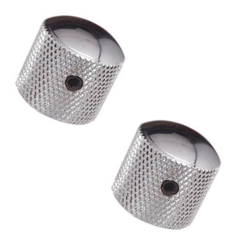 4 Pcs Metal Guitar Tone Volume Knobs Bass \u0026 Guitar Accessories - 16mm *