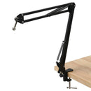 NB-35 Microphone Scissor Arm Stand 75Cm High Tabletop Boom Mic Suspension M