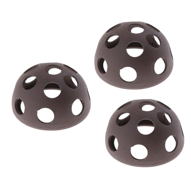 3x Aquarium Decor Shelter Cave Fish Tank Ornament Ceramic Hide Cave