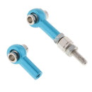 4pcs RC Car Parts for HSP 94123 94103 Metal Steering Pull Rod Servo Linkages