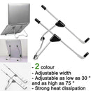 Aluminum Laptop Stand Adjustable Height Desktop Stand Folding Computer Holder bs