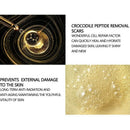 Mixdair Face Makeup Base Crocodile Repair Serum Pores Hydrating Moisturizin