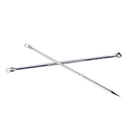 2Pcs Double Side  Blackhead Remover Tool Kit Blemish Acne Pimple Extractor  JR