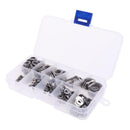 360pcs Flat and Lock Washers for Bolt Screws - M2 M2.5 M3 M4 M5 M6 M8 M10