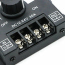 LED Switch Dimmer DC 12V 24V 30A 360W Adjustable Lamp Strip Driver Power ST-90