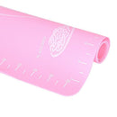 Silicone kneading pad with scale silicone chopping board non-slip baking to
