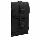 Cell Phone Pouch Case Belt Bag For Smartphone 5.5inch Black O2E7