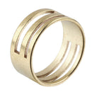 Hot DIY Raw Brass Jump Ring Open/Close Finger Tool For Jewellery Making 19x9mm g
