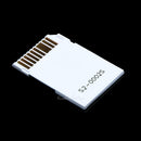 Dual slot Micro TF Card to MS Memory Stick Pro Duo Adapter Converter for PSP