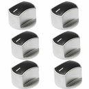 6X Universal Cooker Oven Gas Stove Control Range Knobs Switch Replacement Handle