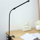 USB LED Clip Flexible Head Desk Lamp Bedside Read Light T6Z0