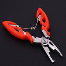 Stainless Steel Fishing Pliers Scissors Line Cutter Remove Hook Tackle Tool