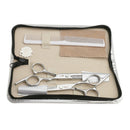 MagiDeal Professional Hair Cutting Scissors Shears Salon Thinning Set Kit