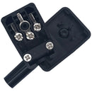 2x C13 Power Plug Right Angle IEC 320 C13 Female Wire Adapter