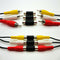 2x Composite 3RCA  AV Audio Video Female To Female Coupler Adapter Joint