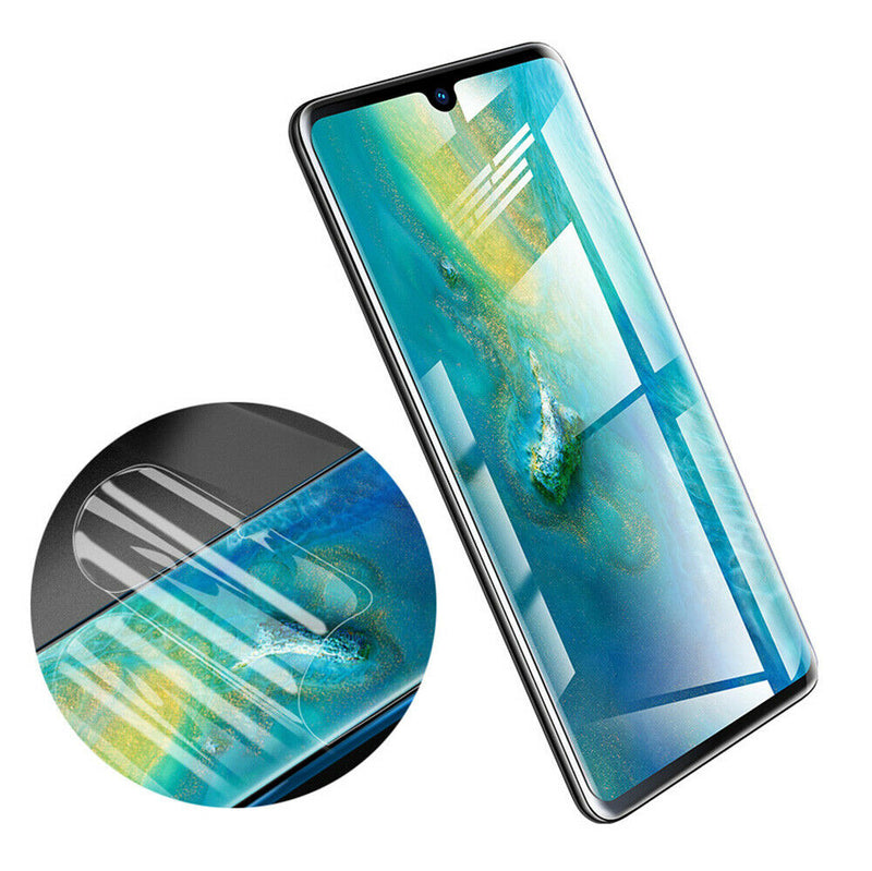 Screen Protector Full Coverage Soft Film Cover For HUAWEI Mate 20 Transparent