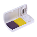 Pill Splitter Cutter Tool Medicine Storage Compartment Box Case Holder